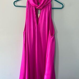 Chic Glam Pink Mini Dress